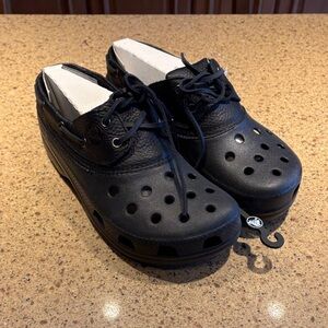 CROCS Black Slip-On Footwear